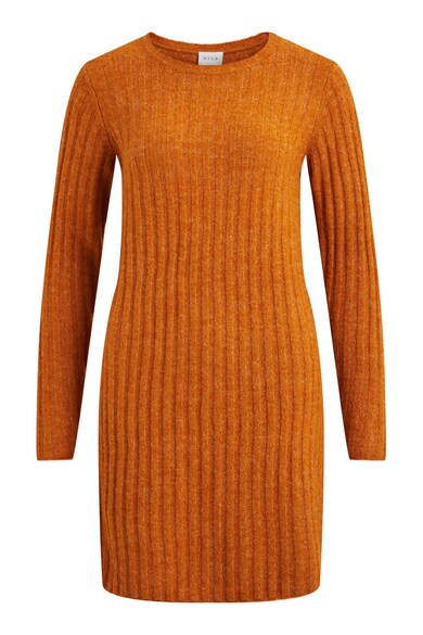 Vila Rochie tip pulover din amestec de lana alpaca si lana cu striatii Femei