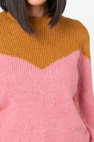 Vero Moda Winnie colorblock dizájnos pulóver női