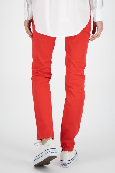 Love Moschino Jeggings slim fit cu buzunar cu broderie pe partea din spate Femei