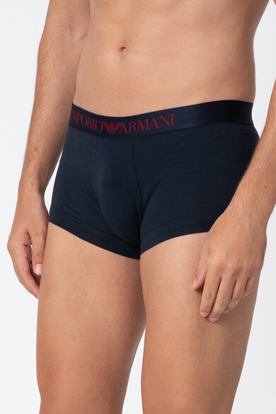 Emporio Armani Underwear Set de boxeri uni si cu imprimeu logo - 2 perechi Barbati