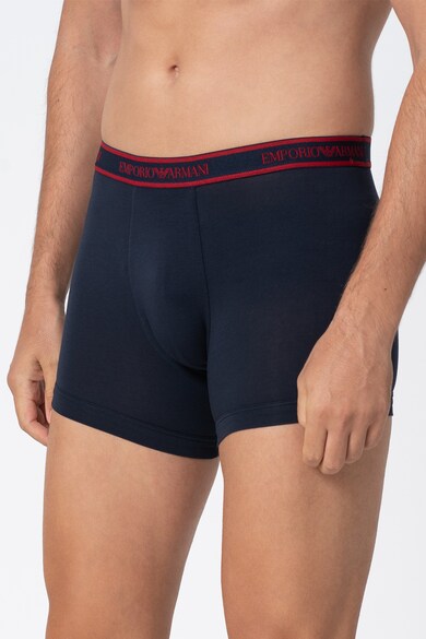 Emporio Armani Underwear Set de boxeri cu banda logo in talie - 3 perechi a Barbati