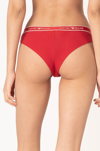 Emporio Armani Underwear Chiloti cu detalii valurite Femei