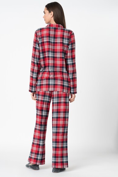 Emporio Armani Underwear Pijama cu model in carouri Femei