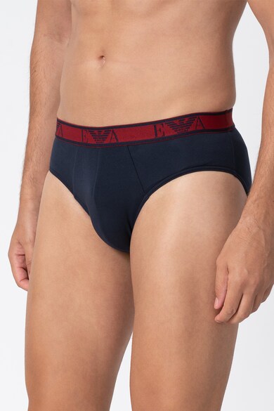 Emporio Armani Underwear Set de chiloti cu banda logo in talie - 3 perechi Barbati