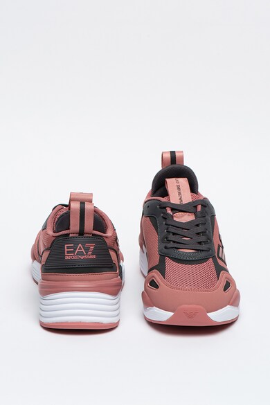 EA7 Pantofi sport cu insertii din material textil Femei