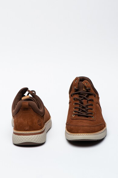 Timberland Pantofi sport cu piele nabuc Cross Mark Barbati