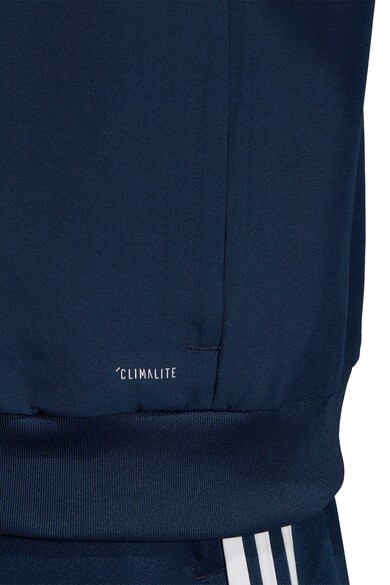 adidas Performance Bluza sport cu fermoar si detaliu logo pe piept Sereno 19 Barbati