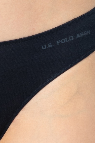 U.S. Polo Assn. Set de chiloti din amestec de modal cu detaliu logo - 5 perechi Femei