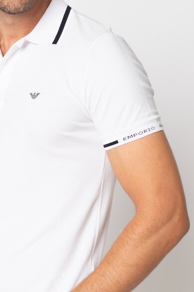 Emporio Armani Tricou polo cu detalii contrastante Barbati