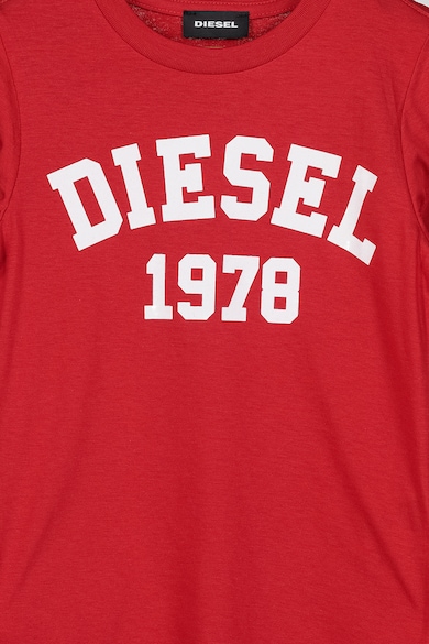 Diesel Buza de bumbac cu imprimeu logo Fete