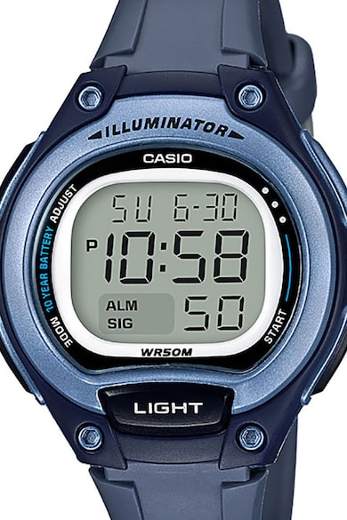 Casio Ceas digital cu doua fuse orare Femei