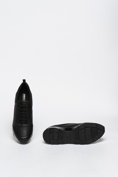 Geox Pantofi sport din piele cu calapod lat New Aneko Femei