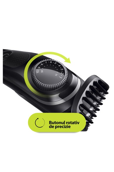 Braun Aparat de tuns barba  Beard Trimmer BT3 Wet&Dry, buton rotativ de precizie Femei