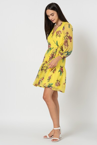 Vero Moda Rochie cu croiala petrecuta si model floral Wonda Femei