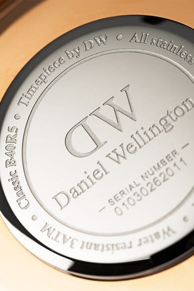 Daniel Wellington Овален часовник с текстилна каишка Мъже
