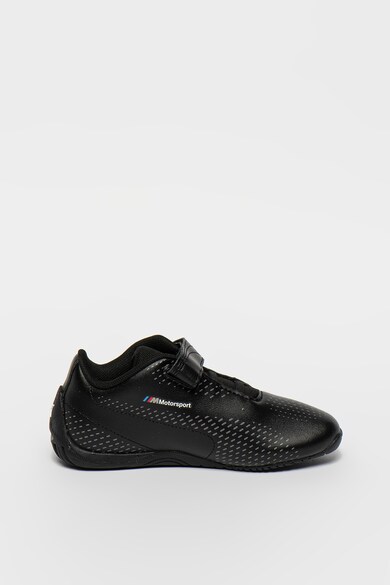 Puma Pantofi sport din piele ecologica cu inchidere velcro BMW Motorsport Drift Baieti