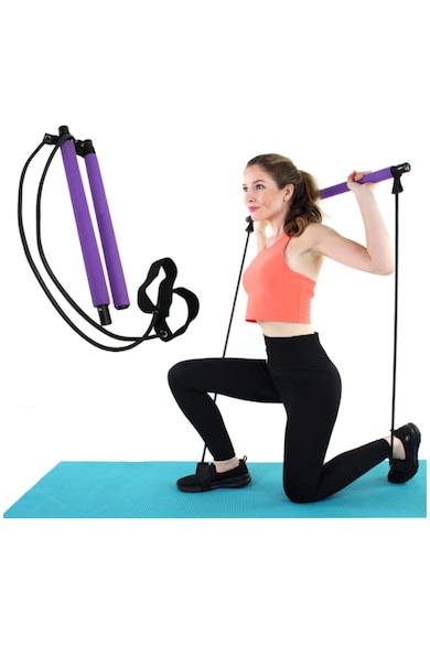 Kondition Dynamic Gym-bar edzőrúd gumiszalaggal, 94 cm női