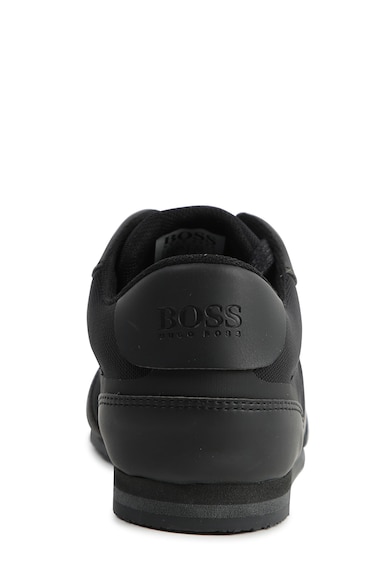 BOSS Hugo Boss, Pantofi sport cu garnituri de piele ecologica Baieti