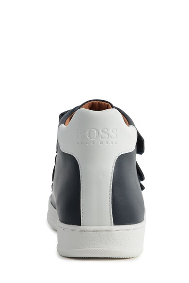 Boss Hugo Boss Pantofi sport mid-cut de piele ecologica Baieti