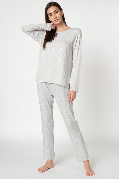 Triumph Pijama cu pantaloni lungi si model in dungi Femei