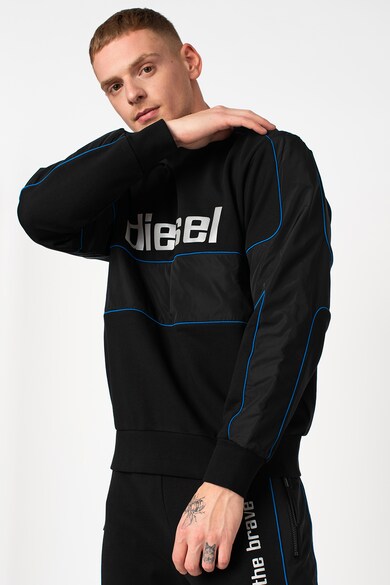 Diesel Bluza sport cu imprimeu logo S-Lain Barbati