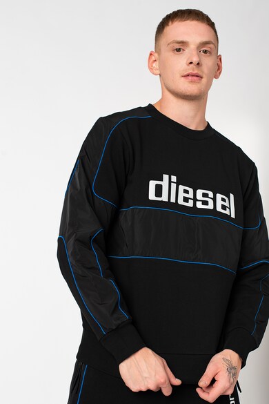 Diesel Bluza sport cu imprimeu logo S-Lain Barbati