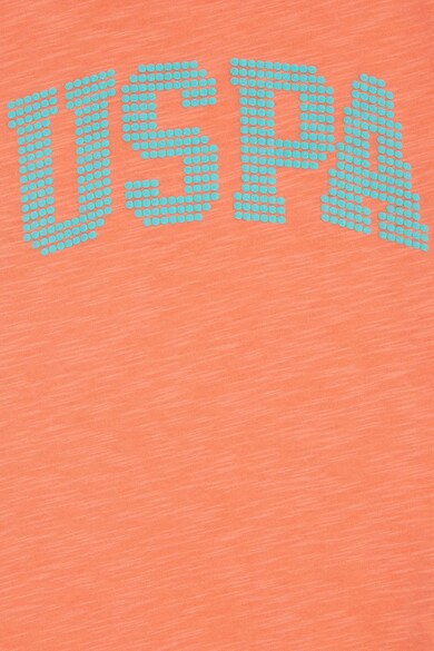 U.S. Polo Assn. Тениска с овално деколте и лого Момичета
