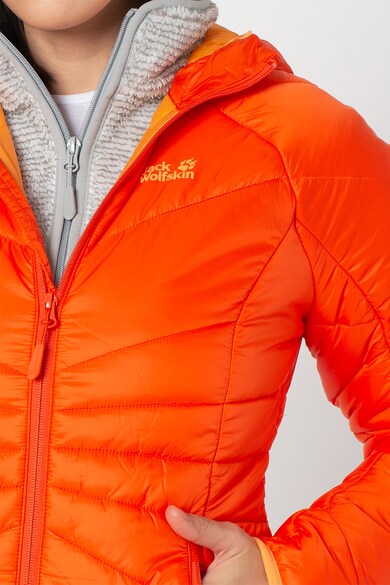 Jack Wolfskin Argon enyhén bélelt téli túradzseki kapucnival női