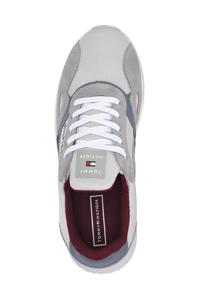 Tommy Hilfiger Pantofi sport cu model colorblock si garnituri din piele intoarsa Barbati