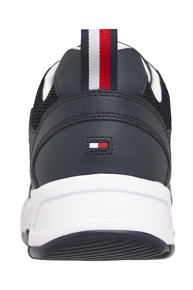 Tommy Hilfiger Pantofi sport cu garnituri din piele si plasa Barbati