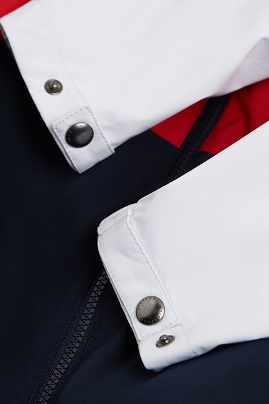 Tommy Hilfiger Jacheta cu gluga si model colorblock Barbati