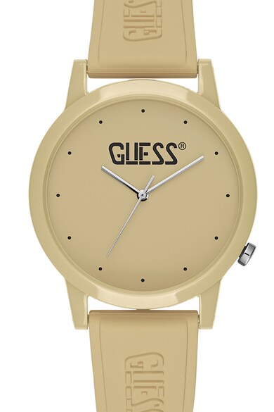 GUESS Ceas analog unisex cu o curea de silicon Femei