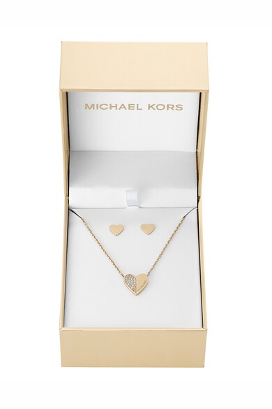 Michael Kors Set de cercei si colier in forma de inima Femei