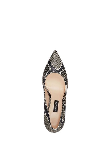 NINE WEST Pantofi din piele ecologica cu toc stiletto cu aspect de piele de sarpe Ezra Femei