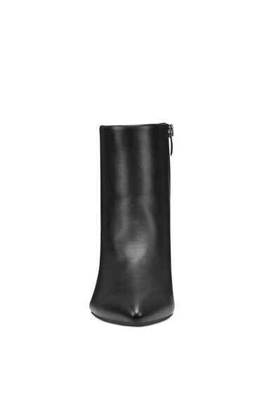 NINE WEST Botine de piele ecologica cu garnituri cu model piele de reptila Iliora Femei