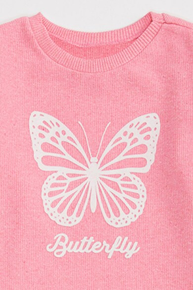 DeFacto Bordázott blúz pillangós mintával Lány