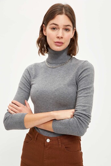 DeFacto Szűk fazonú pulóver garbónyakkal női