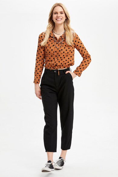 DeFacto Pantaloni crop conici c Femei