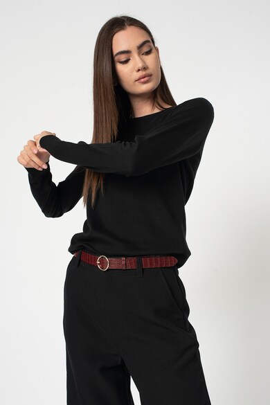 U.S. Polo Assn. Institutional kerek nyakú pulóver női