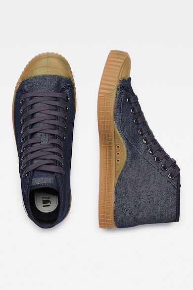 G-Star RAW Tenisi high-top din denim Barbati