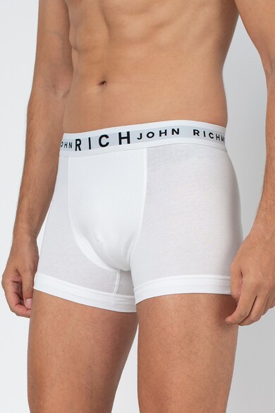 John Richmond Underwear John Richmond, Set de boxeri cu banda cu logo in talie Mikhy - 3 perechi Barbati