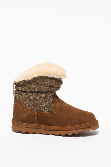 BEARPAW Ghete de piele intoarsa fara inchidere Zora Fete