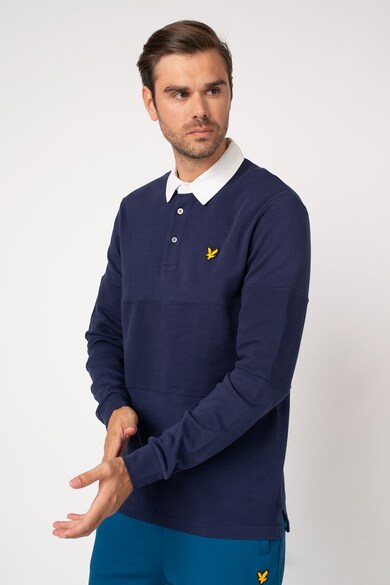 Lyle & Scott Bluza polo cu detaliu logo brodat Barbati