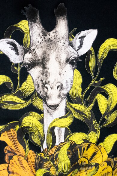 Ioana Ciolacu Bluza sport cu imprimeu cu girafa Femei
