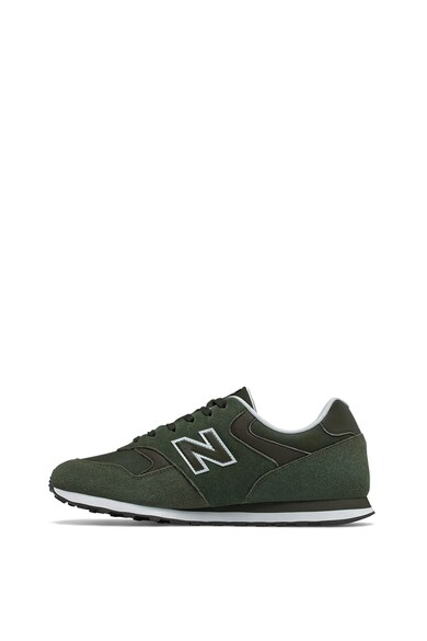 New Balance Nyersbőr sneaker műbőr betétekkel férfi