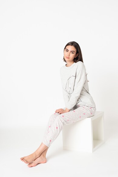 Yamamay Pijama cu model grafic Femei