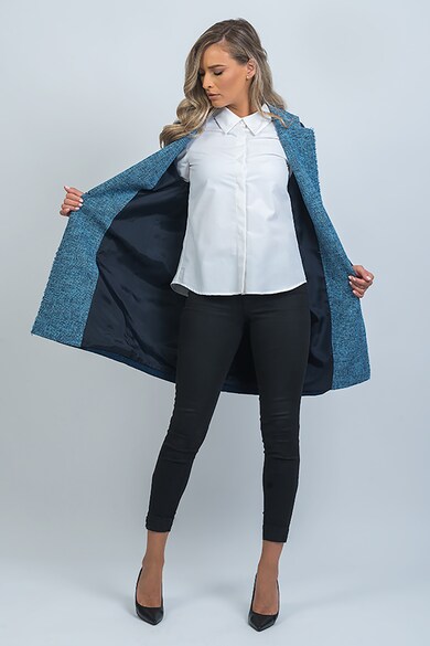 EMA\T Concept Palton din amestec de lana virgina Went Offline Femei