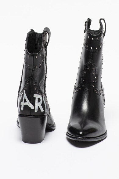 Karl Lagerfeld Ghete cowboy mid-calf de piele Kavalier II Femei