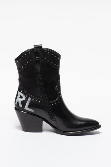 Karl Lagerfeld Ghete cowboy mid-calf de piele Kavalier II Femei