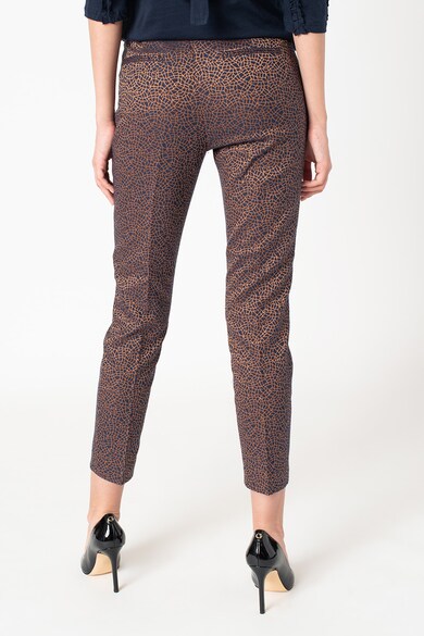 Stefanel Pantaloni crop conici cu buzunare oblice Femei